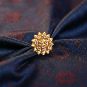 Ruby Floral Ring